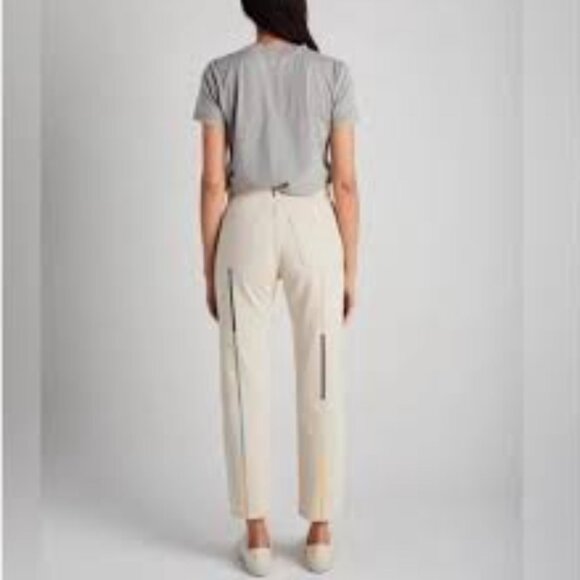 Still Here Cloud Rainbow Tate Crop Jeans Bone Sz 27 - Picture 1 of 7